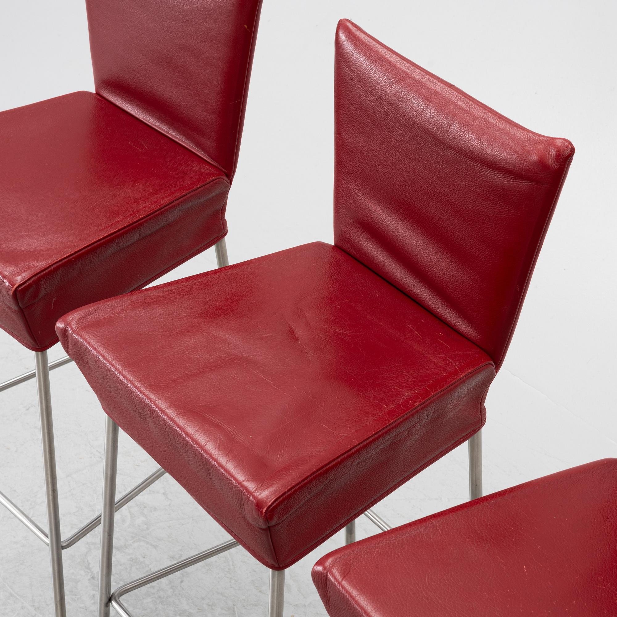 Gerard van den Berg, Barstolar, 3 st, "Orea", Label.