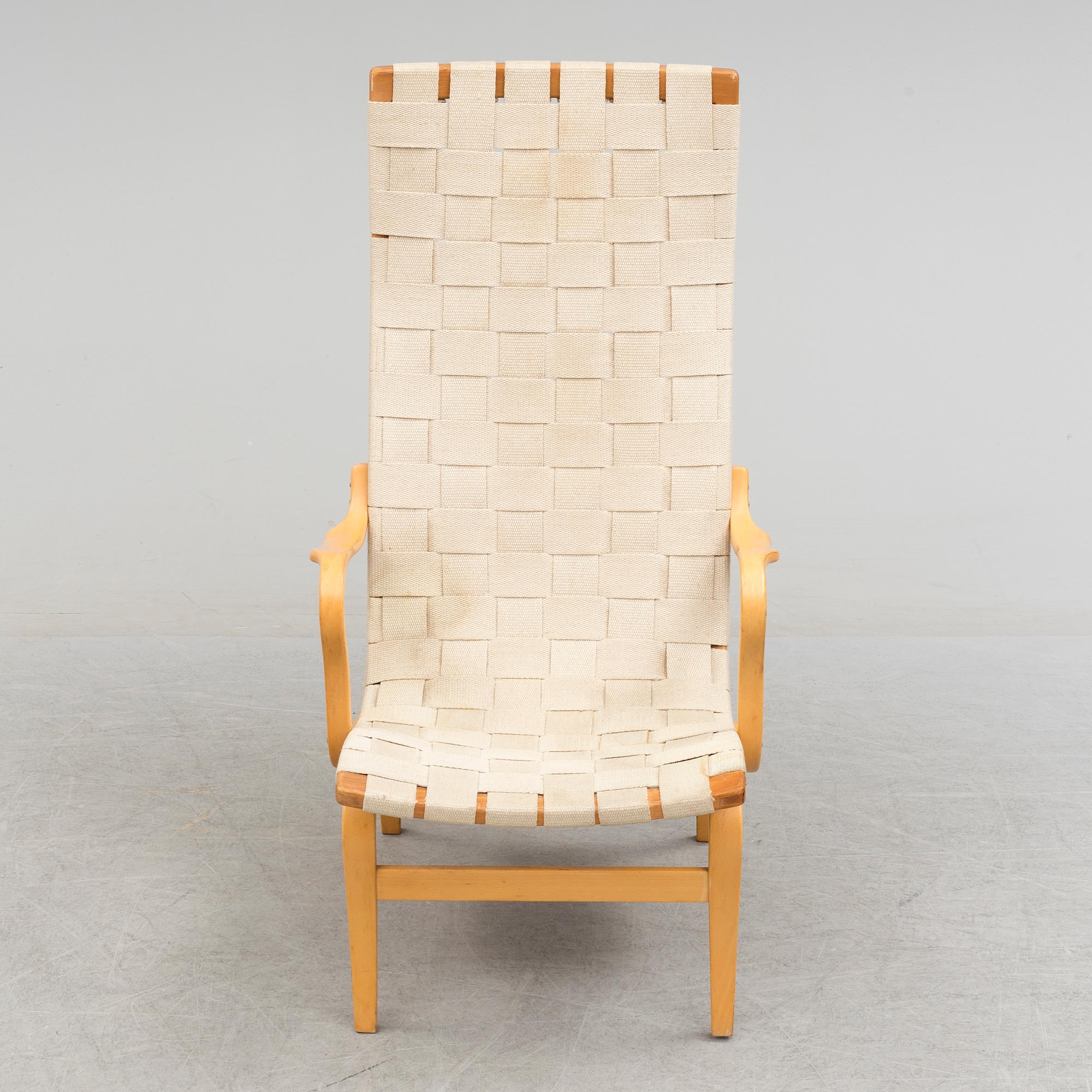 An easy chair "Eva" by Bruno Mathsson.