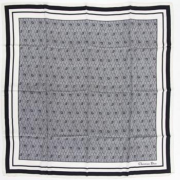 Christian Dior, a silk scarf.