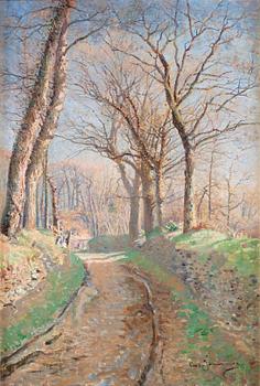 1. Carl Johansson, Spring landscape.