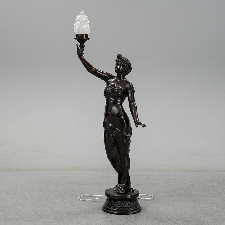 A floor lamp, second half of the 20th century.