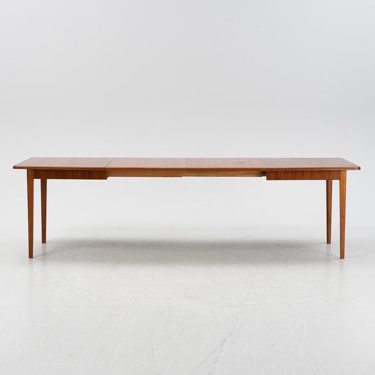 A mahogany dining table, Swedish Modern, 1940's.