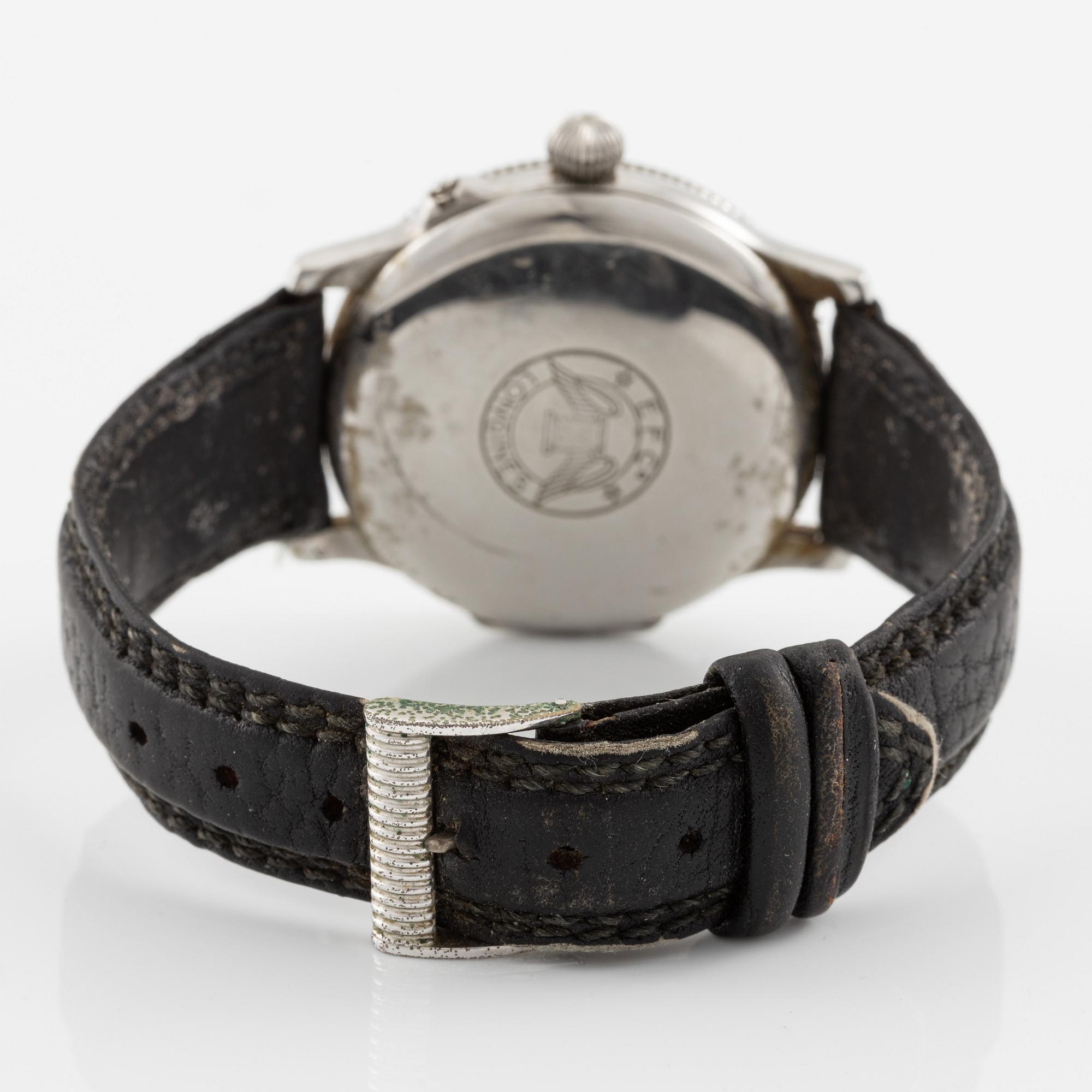 Longines, Hour Angle Watch, "Charles Lindbergh", wristwatch, 38 mm.