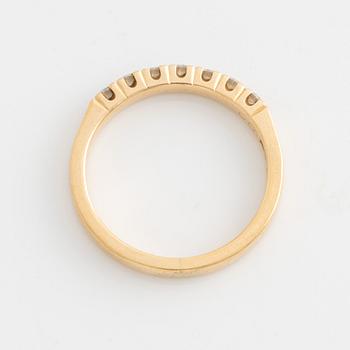 Ring, Jarl Sandin, alliance, 18K gold with brilliant-cut diamonds.