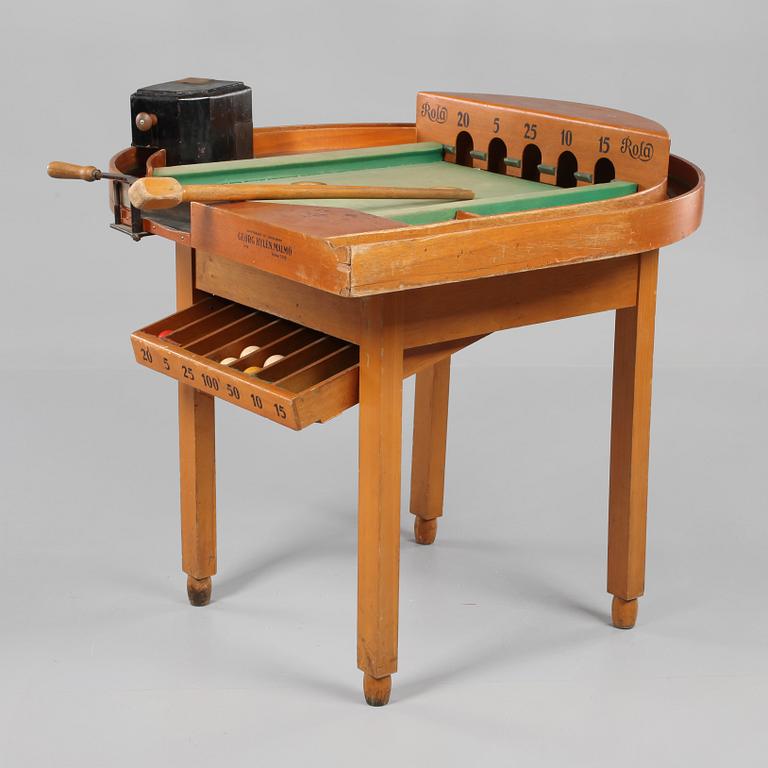 SPELBORD, Rola, Amerika, 1930-tal.