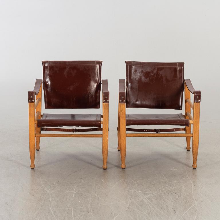 A PAIR OF EASY CHAIRS, SECOND HALF OF 20TH CENTURY.