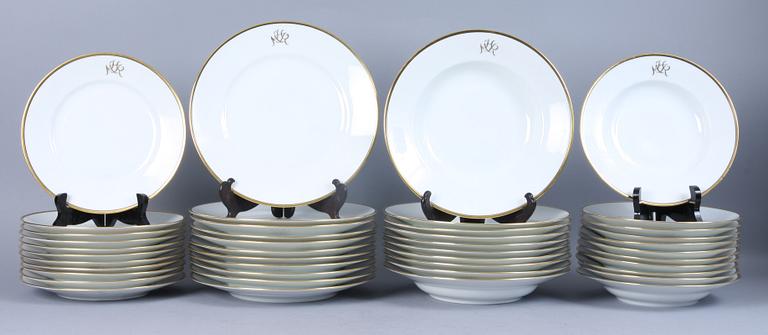 MATSERVIS, 69 delar, ALP, Lidköping, 1900-talets andra kvartal.