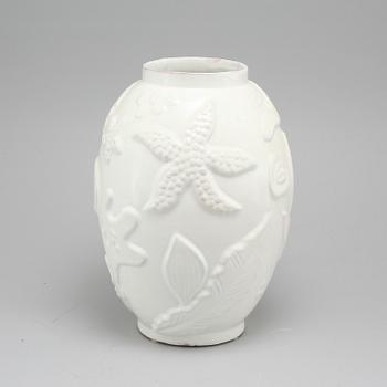 ANNA-LISA THOMSON, golvvas, lergods, Upsala Ekeby, 1940-tal.