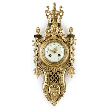 VÄGGPENDYL, Louis XVI-stil, Japy & Frérès, Frankrike. 1900-tal.