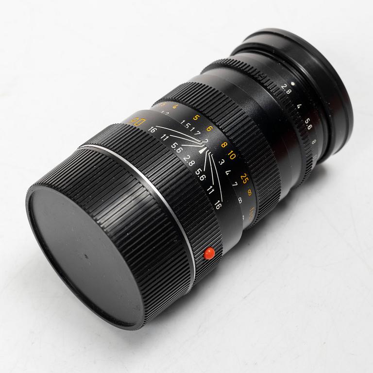 Leica M6 10 404, with three lenses and viewfinder, Leitz, 1984 - 2003.