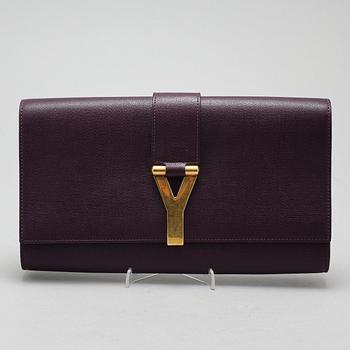 CLUTCH, "Chyc leather Clutch", Saint Laurent.