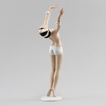 FIGURIN, porslin, Wallendorfer, Tyskland, efter 1964.