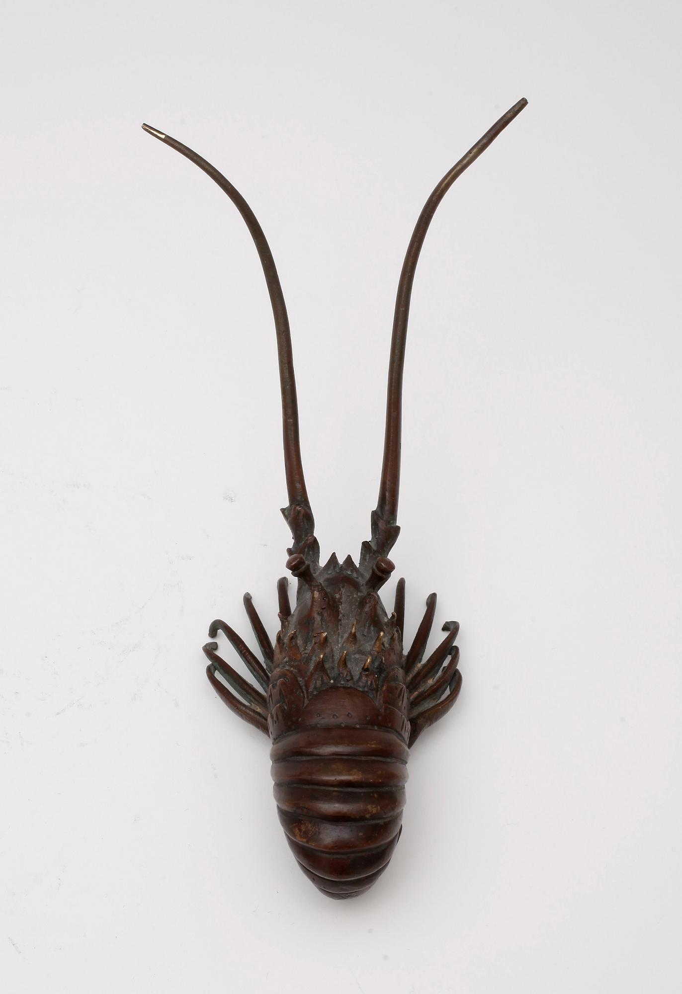 FIGUR, koppar, Japan, 1900-tal.
