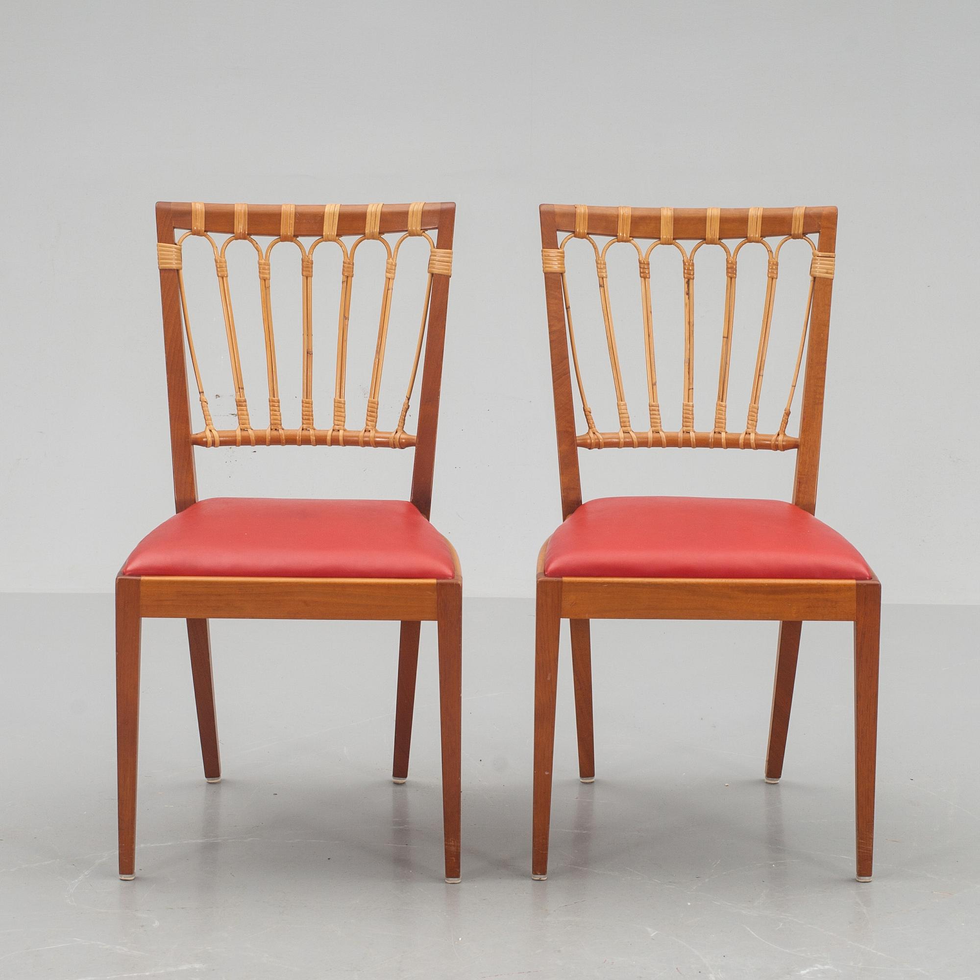 STOLAR, 2 st, modell 1165, Josef Frank, Svenskt Tenn.