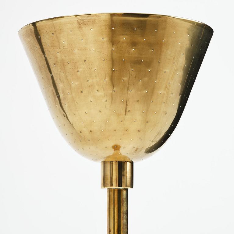 Carl-Axel Acking, a brass floor lamp, for the Stockholm Crafts Association, 1939.