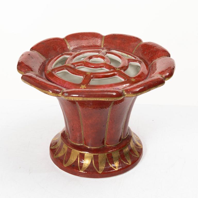 Wilhelm Kåge, a tulip vase, Gustavsberg, 1928.