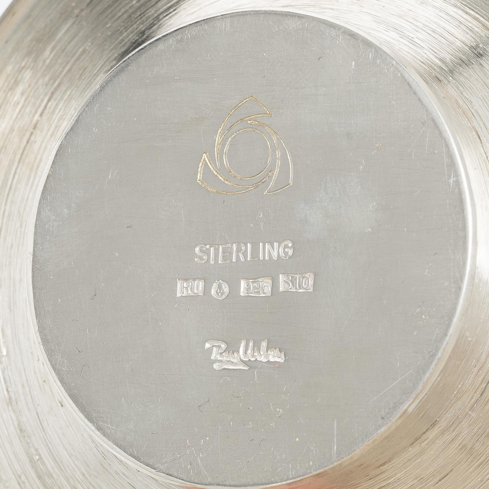 Rey Urban, a sterling silver bowl, Stockholm, 1992.