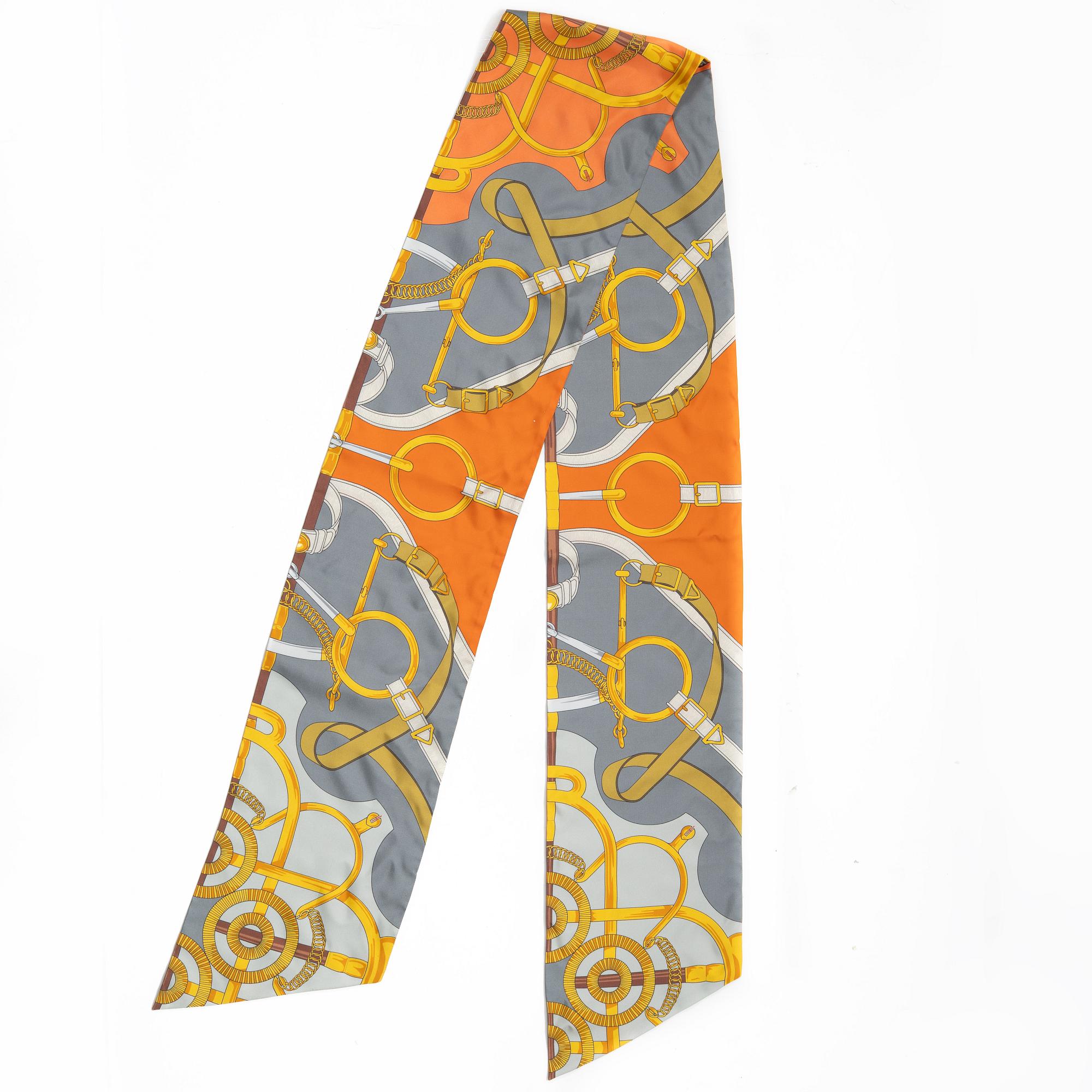 Hermès, Scarf, Maxi Twilly, "Eperon d'Or".