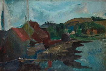 Ragnar Sandberg, View from the Artist's Jetty.