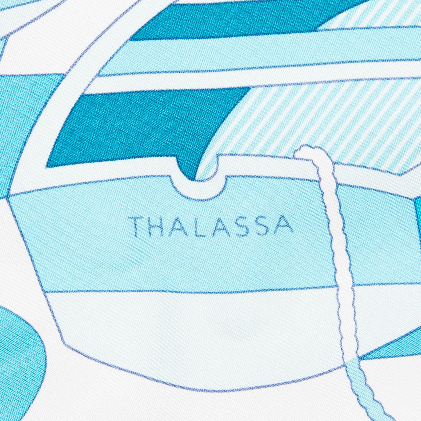 POCHETTE / NÄSDUK, "Thalassa", Hermès.