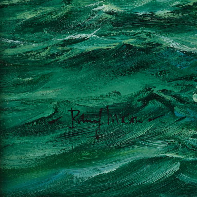 Barry Mason, "Shannon" in battle with "Chesapeake".