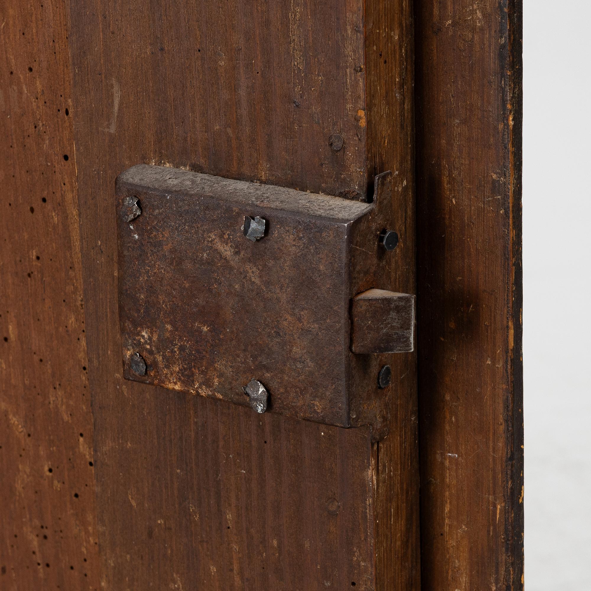 Skåp, allmoge, värmland, 17-/1800-tal.