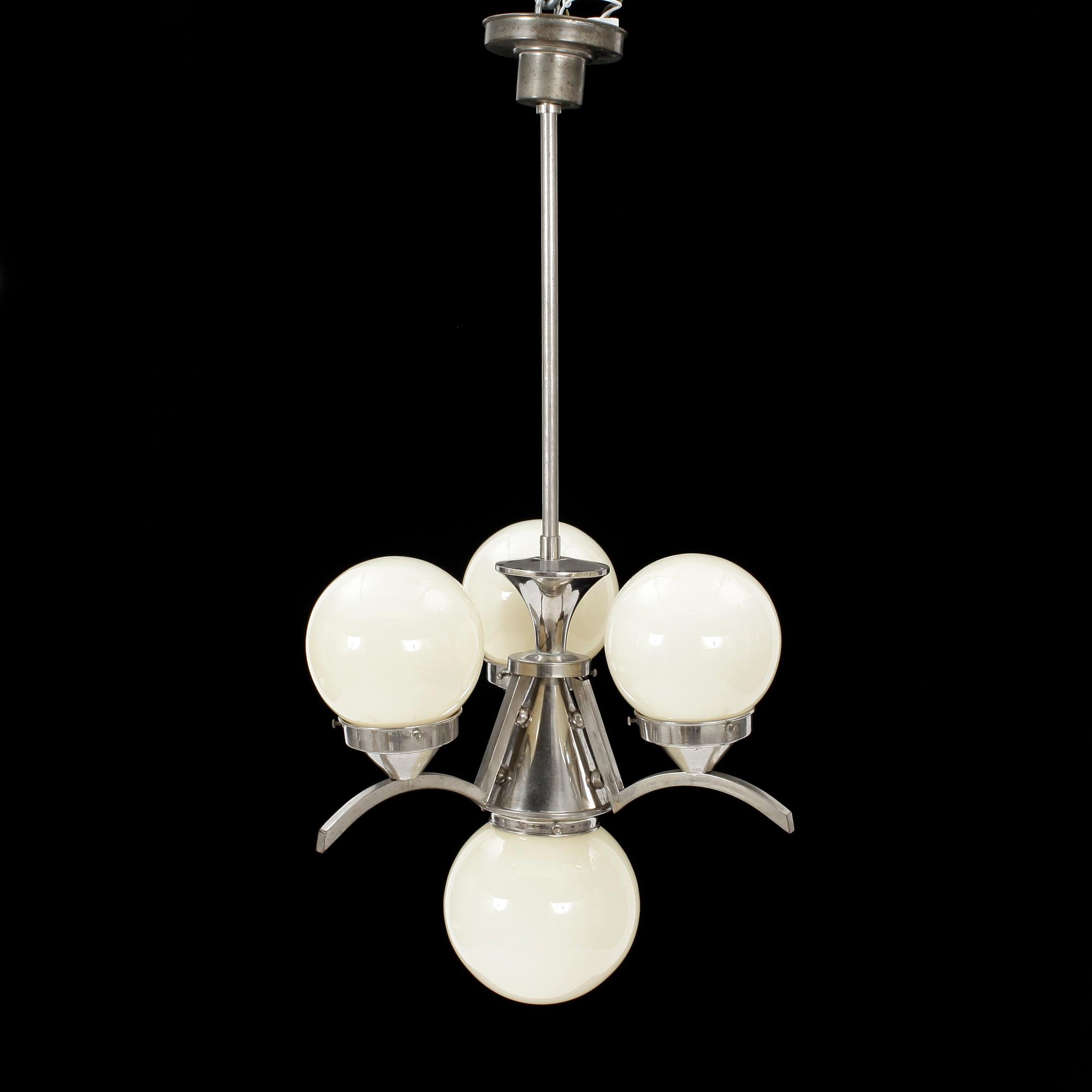 TAKLAMPA, art deco, 1930-tal.