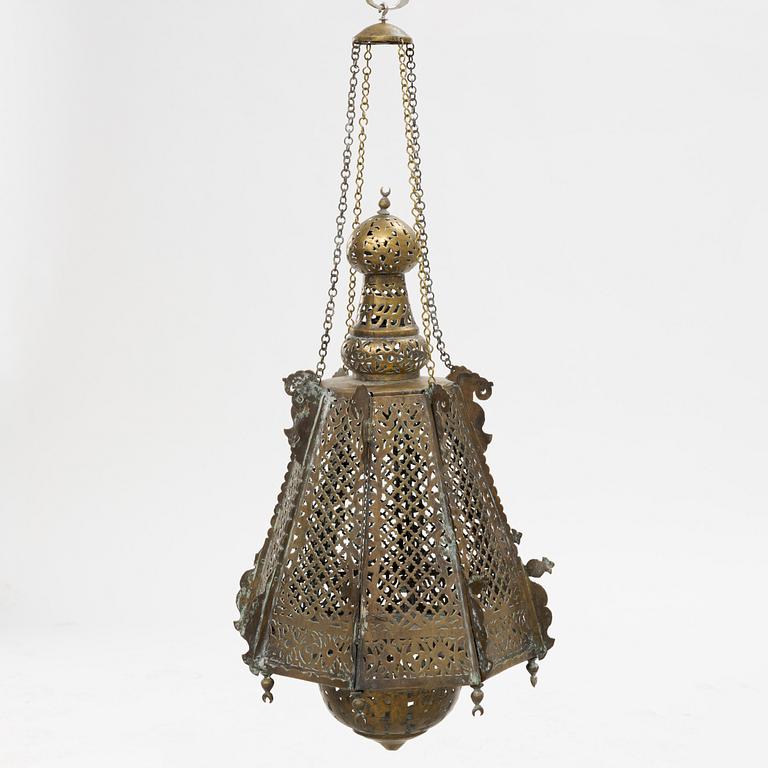 Lantern, Turkey, circa 1900.