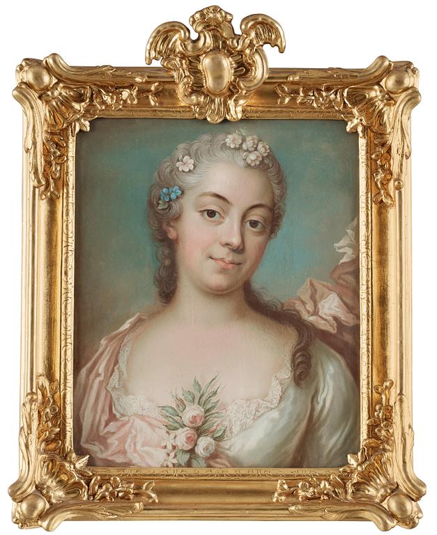 Gustaf Lundberg, "Christina von Heidenstam, född Groen" (1734-1769).