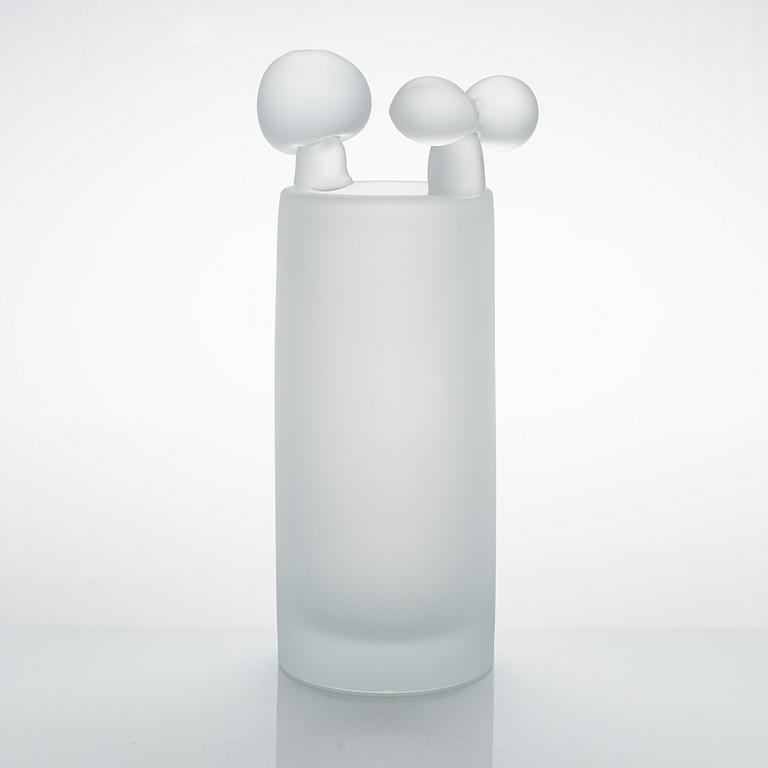 Oiva Toikka, veistos, "Lumilinna" signeerattu Oiva Toikka Iittala 2010 33/50.