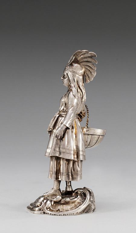 SALTKAR, märkt H & S. Garrard Panton St London, 1883.