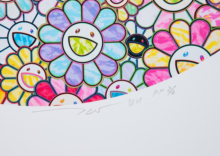 Takashi Murakami, "Thank you for the wonderful destiny".