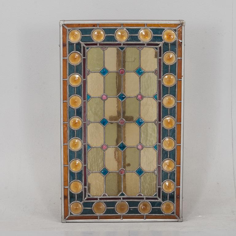 FÖNSTERGLAS/BELYSNING. Tidigt 1900-tal.