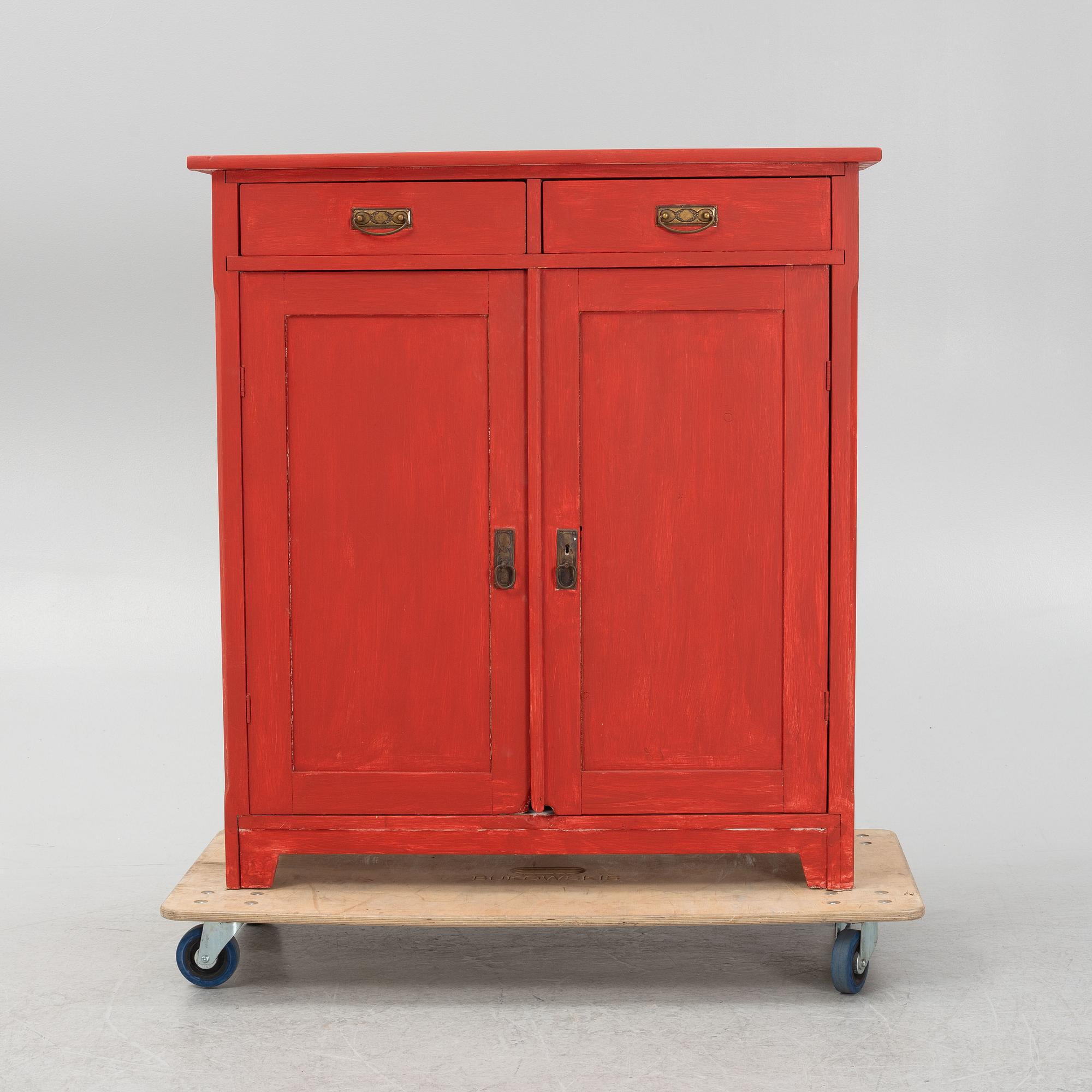 A painted sideboard, around 1900.