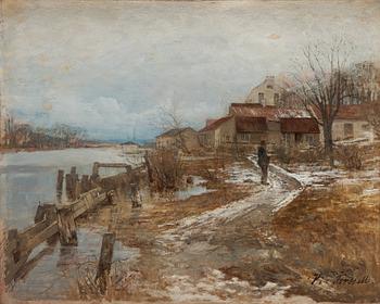 346. Victor Forssell, "Från Pålsundet V" (From the outskirts of Stockholm).