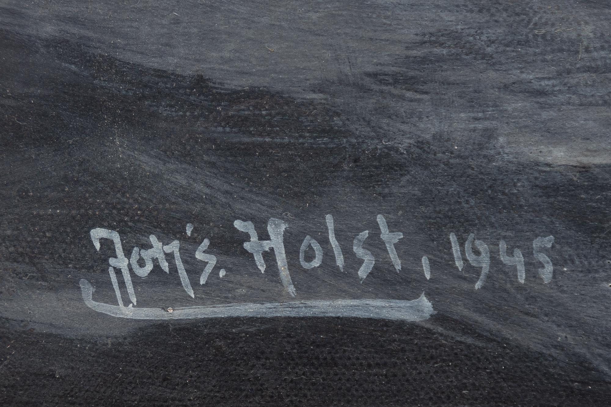Johannes Holst, Marin.