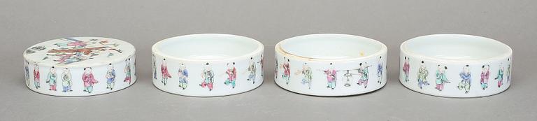 MATBURK, porslin, Kina 1800/1900-tal.