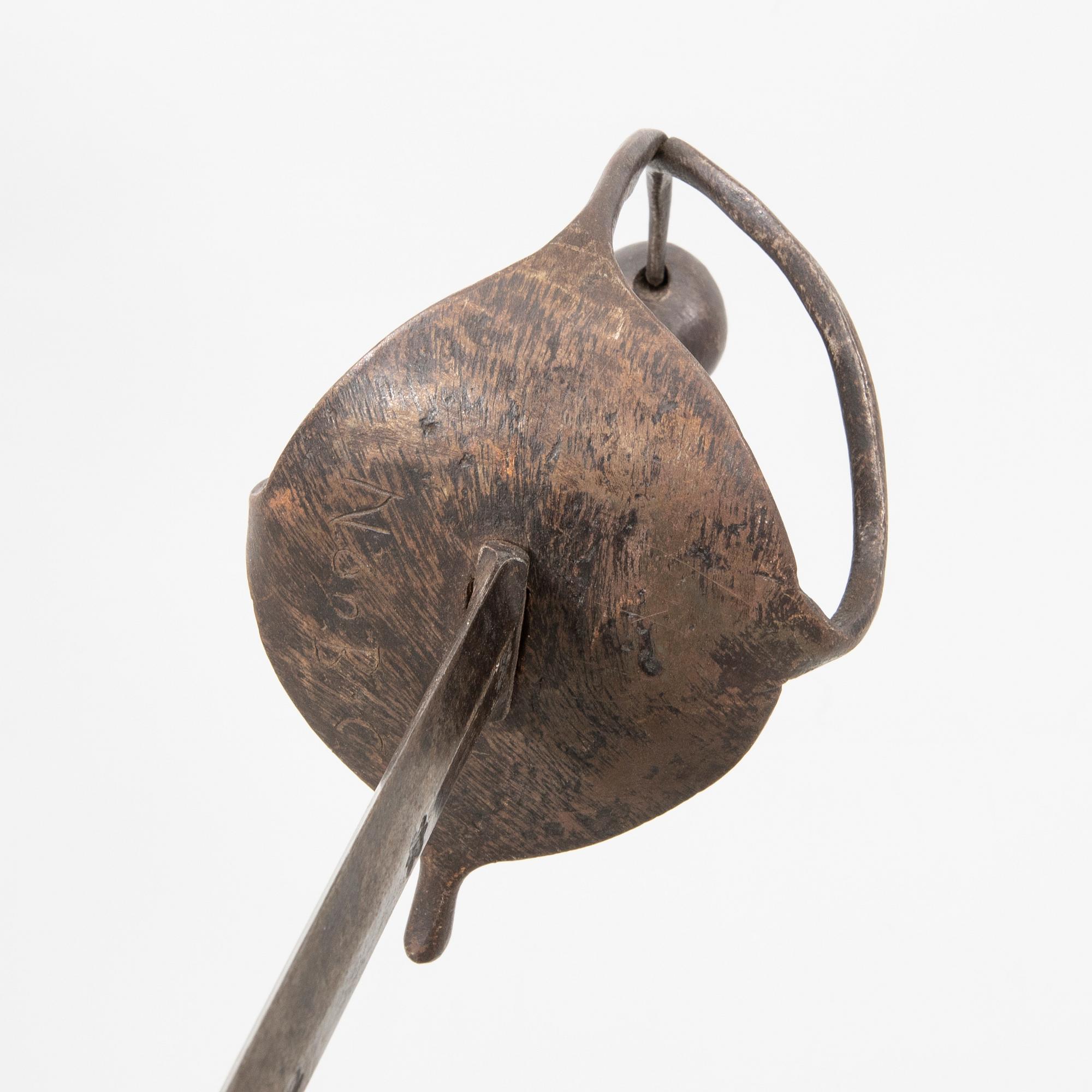 A Swedish sword, 1685 pattern.