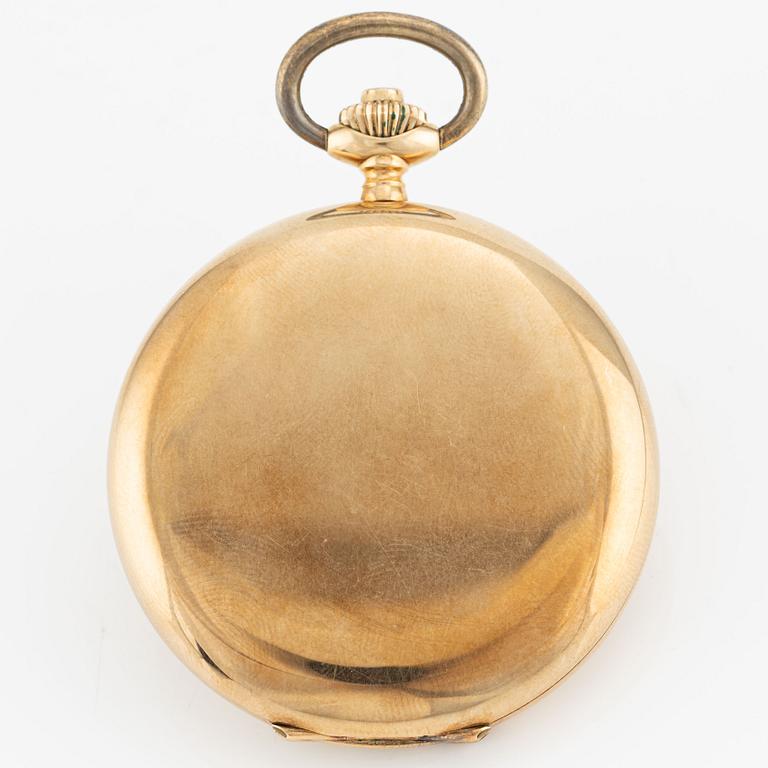 Record, pocket watch, hunter-case, 50 mm.