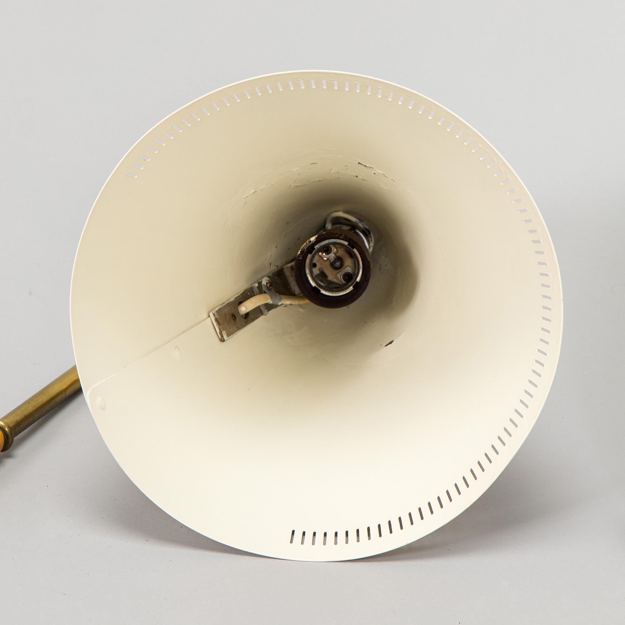 Paavo Tynell, a pair of mid-20th century K10-10 floor lamps for Taito Finland.