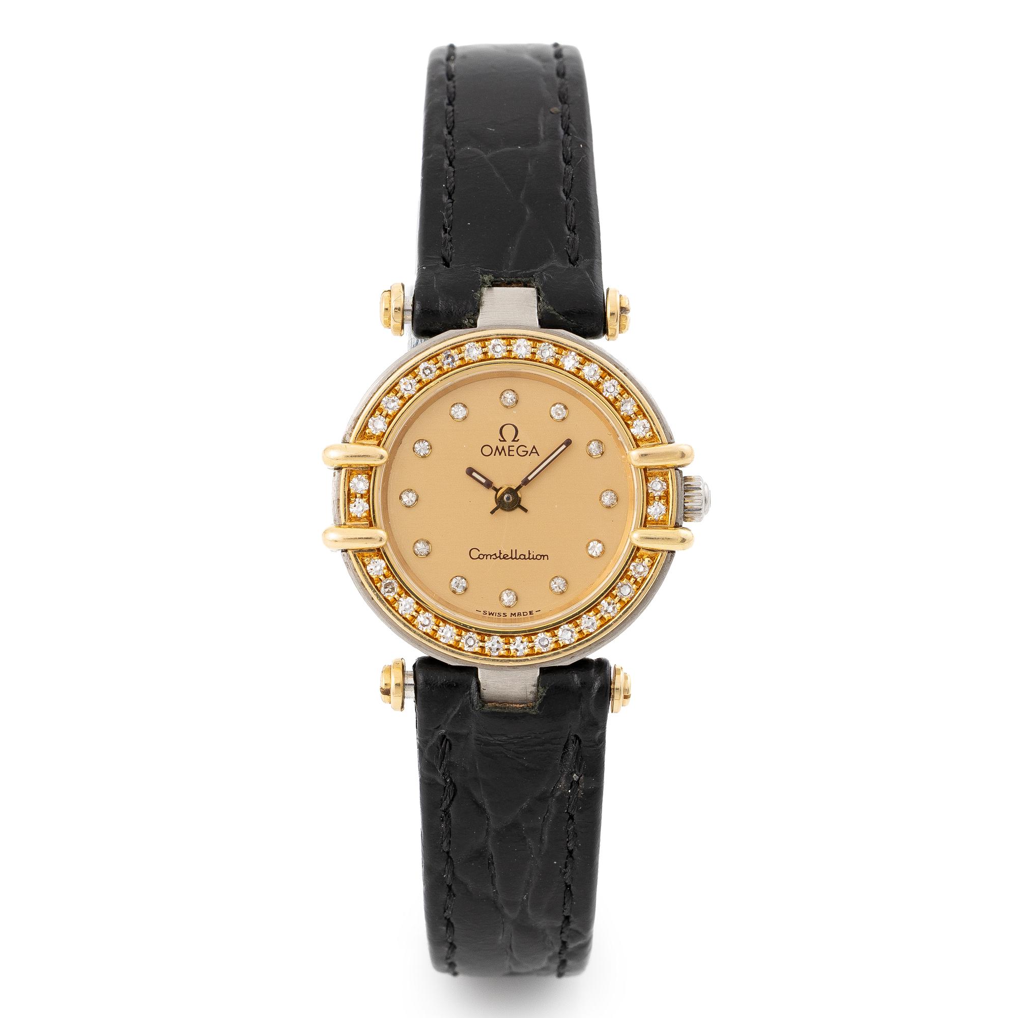 Omega, Constellation, wristwatch, 22,5 mm.