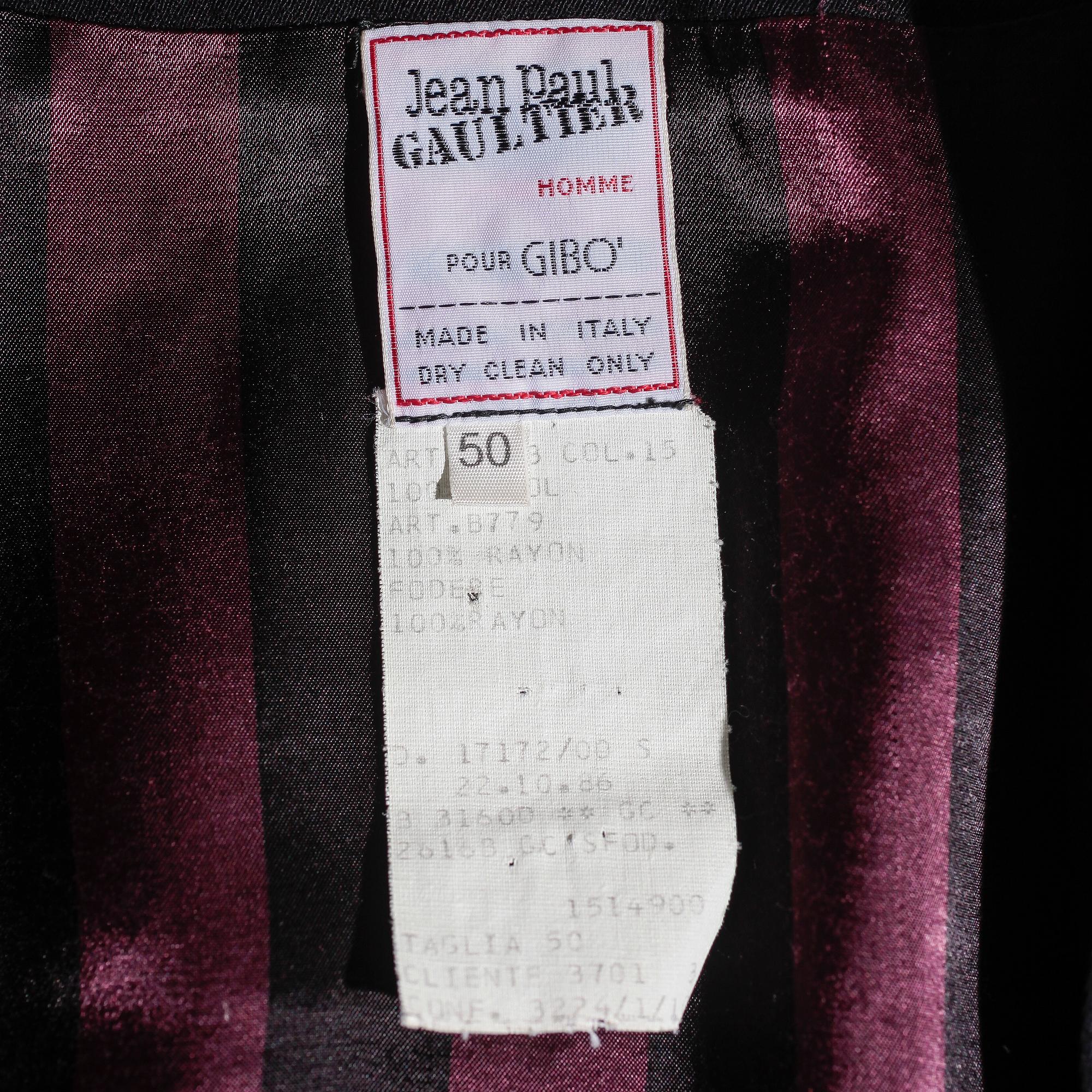 KAVAJ, Jean Paul Gaultier, storlek 50.