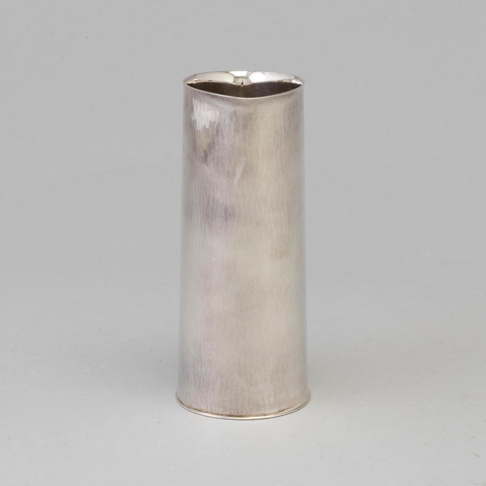 SIGURD PERSSON, vas, sterlingsilver, Stockholm, 1984.