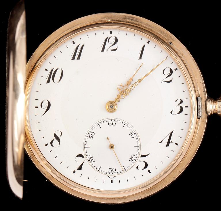 HERRFICKUR, guld 14K, 1910-tal. Tot ca 90 gram.