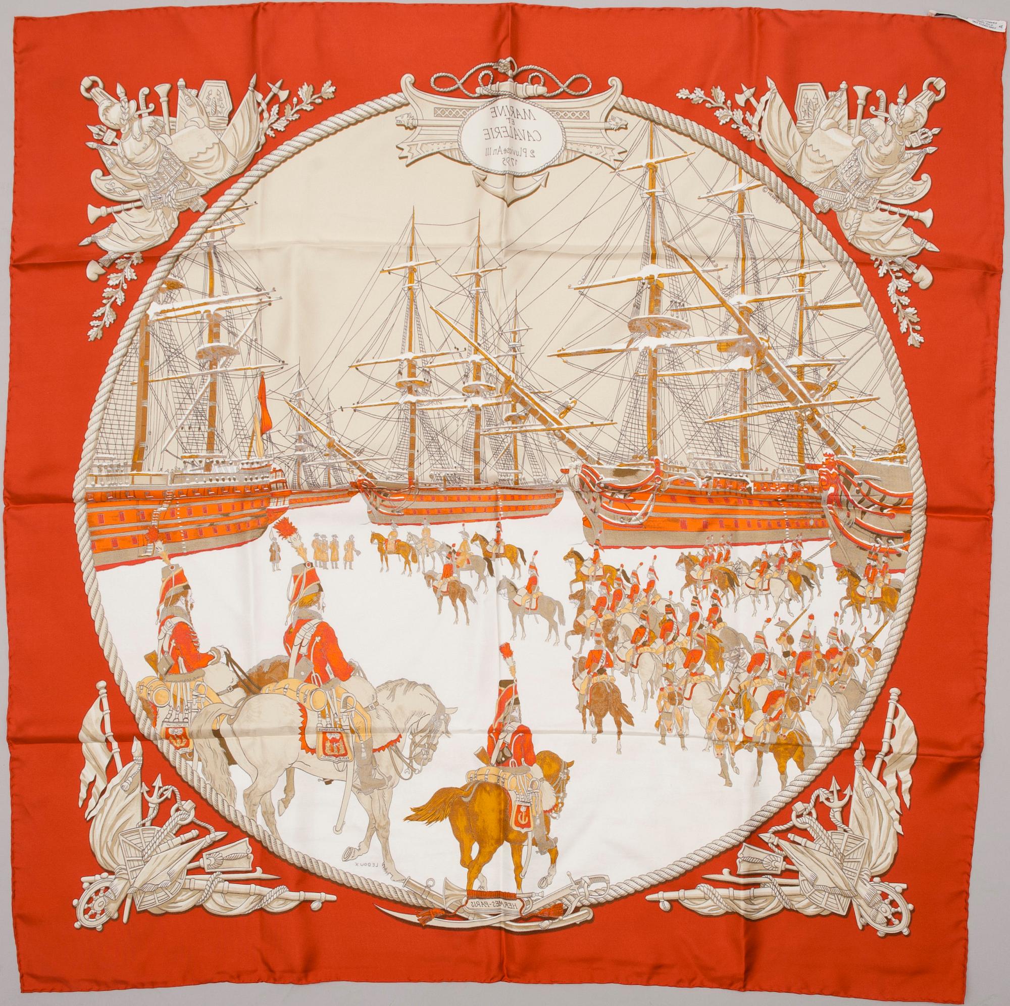 SCARF, "Marine et Cavalerie", Hermès.