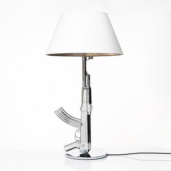 Philippe Starck, a table lamp, 'Table Gun Lamp', FLOS, Italy.