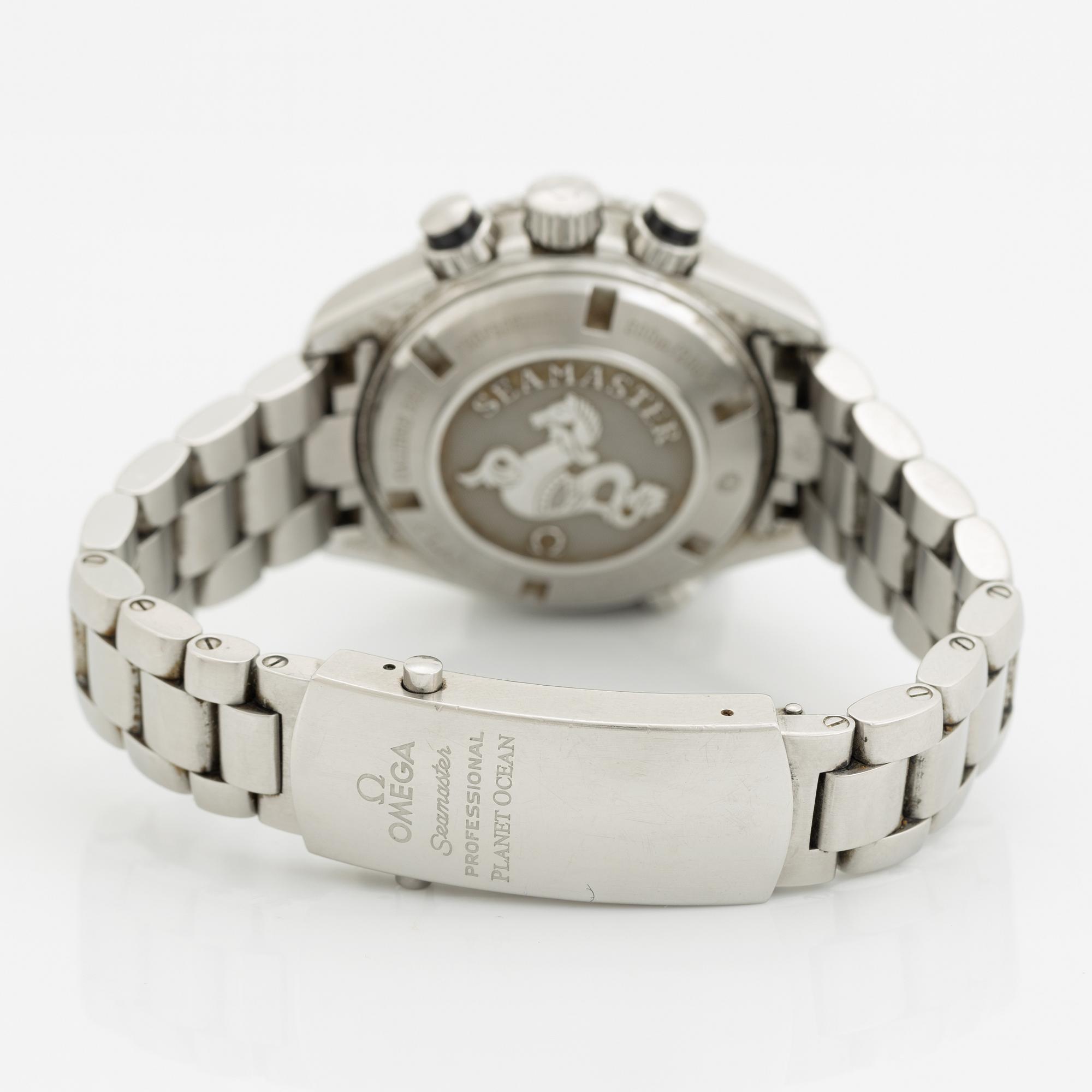 Omega, Seamaster, Planet Ocean 600M, armbandsur, 37,5 mm.