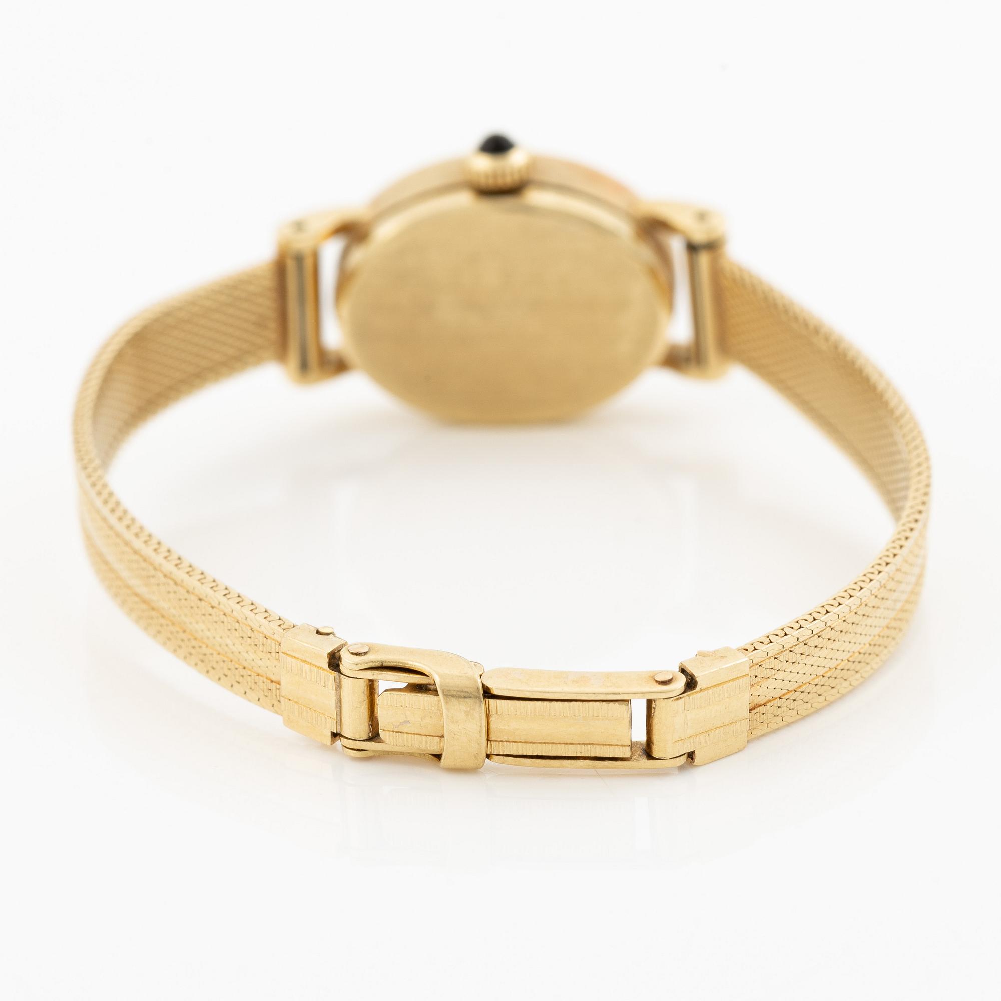Zenith/Movado, armbandsur, 15 x 20 mm.