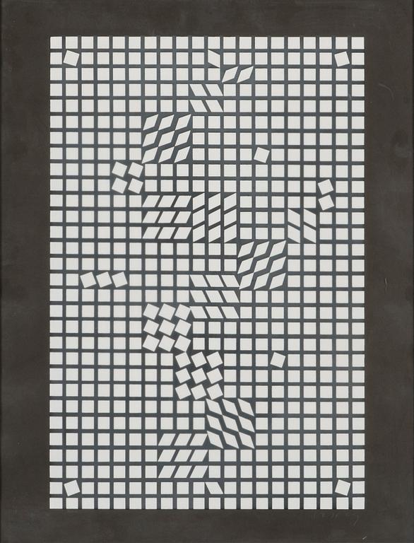 Victor Vasarely, silkscreen, signed and numbered 97/200.