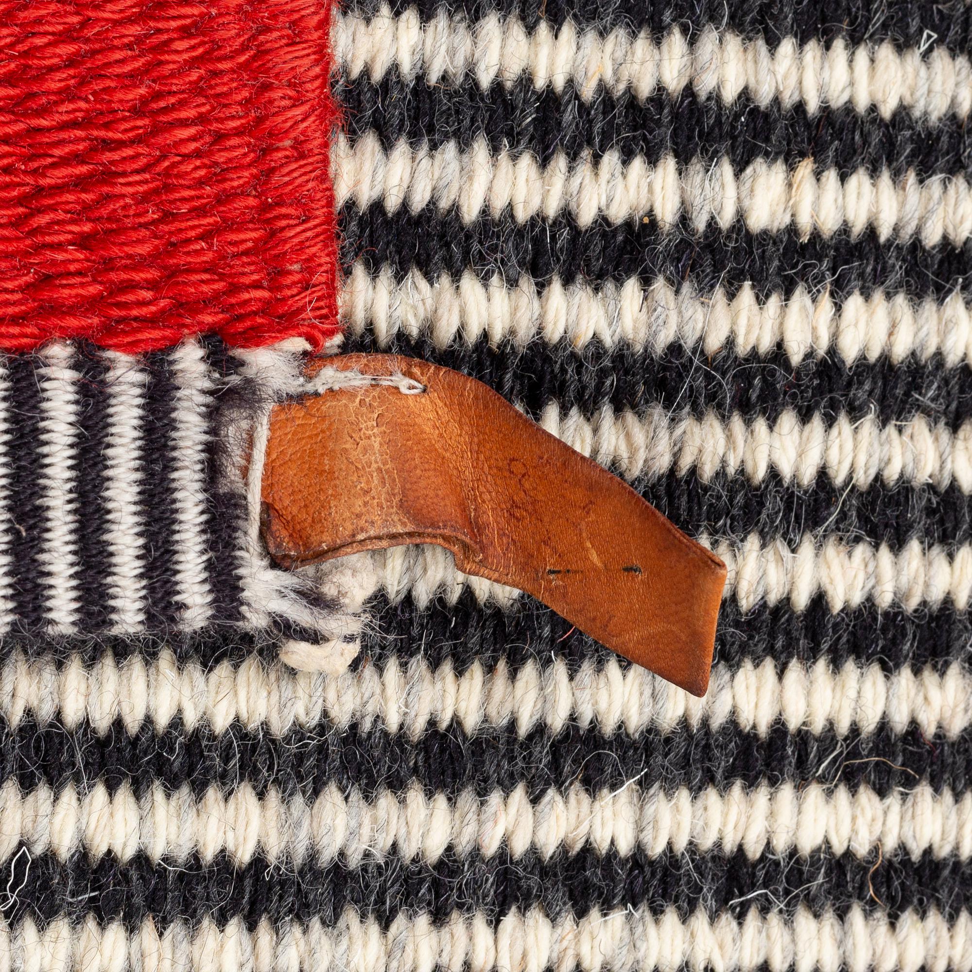 Gunilla Lagerhem Ullberg, matta, "Häggå Stripe", Kasthall, ca 236 x 154 cm.